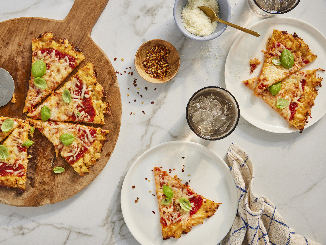 Keto-Friendly Chicken Crust Pizza | Swanson® Recipes