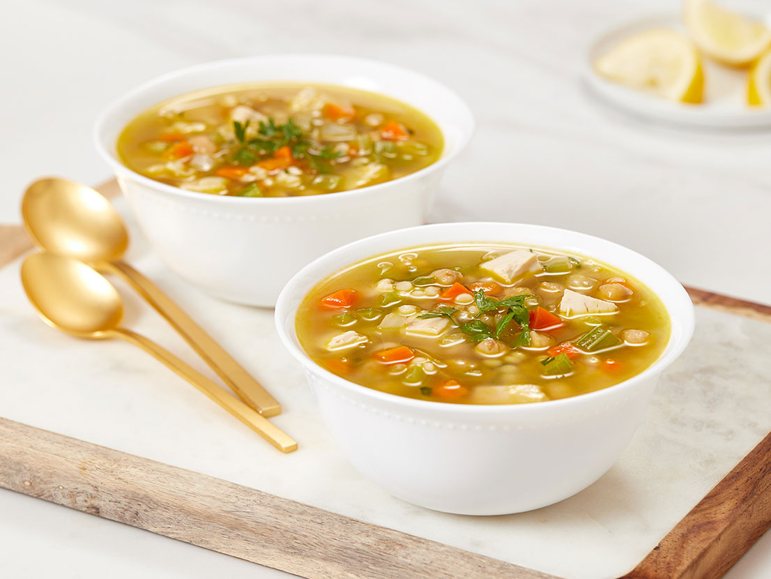 Moroccan Chickpea & Couscous Soup | Swanson® Recipes