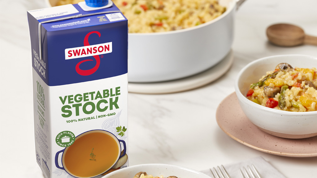 Swanson Vegetable Stock with recipe