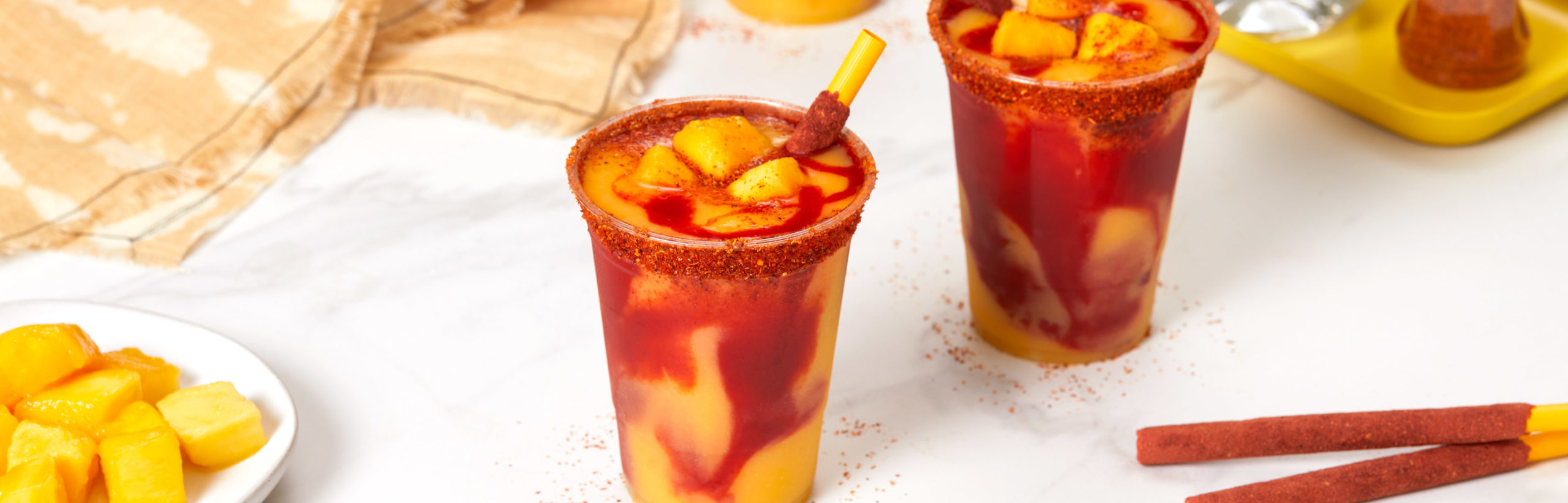 Smaller image of prepared Tropical Mangonada recipe