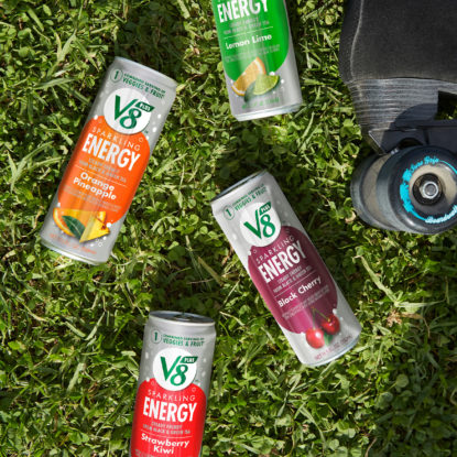 Steady Energy Benefits - V8® Fruit and Vegetable Juices