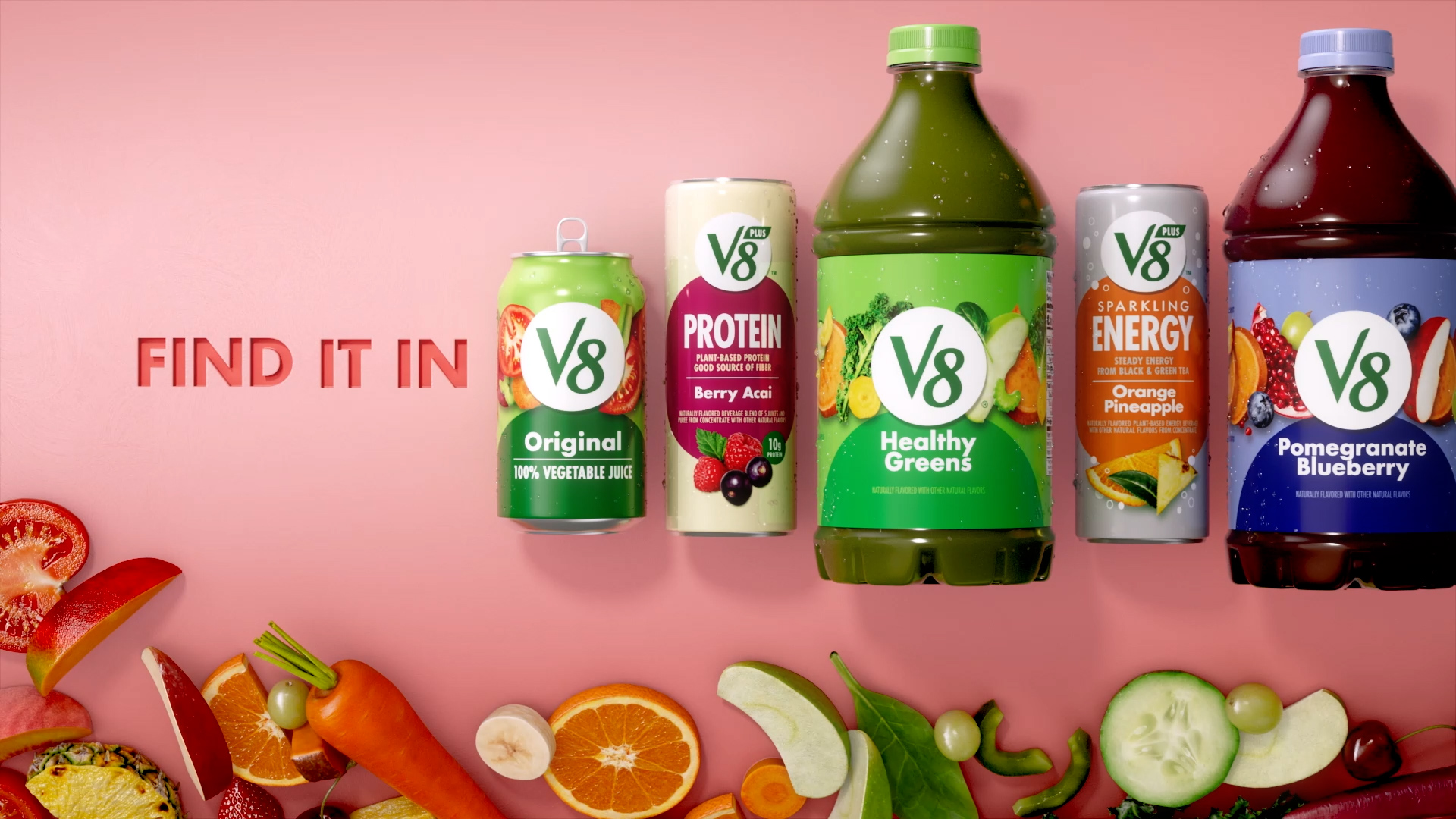 Home V8® Fruit and Vegetable Juices