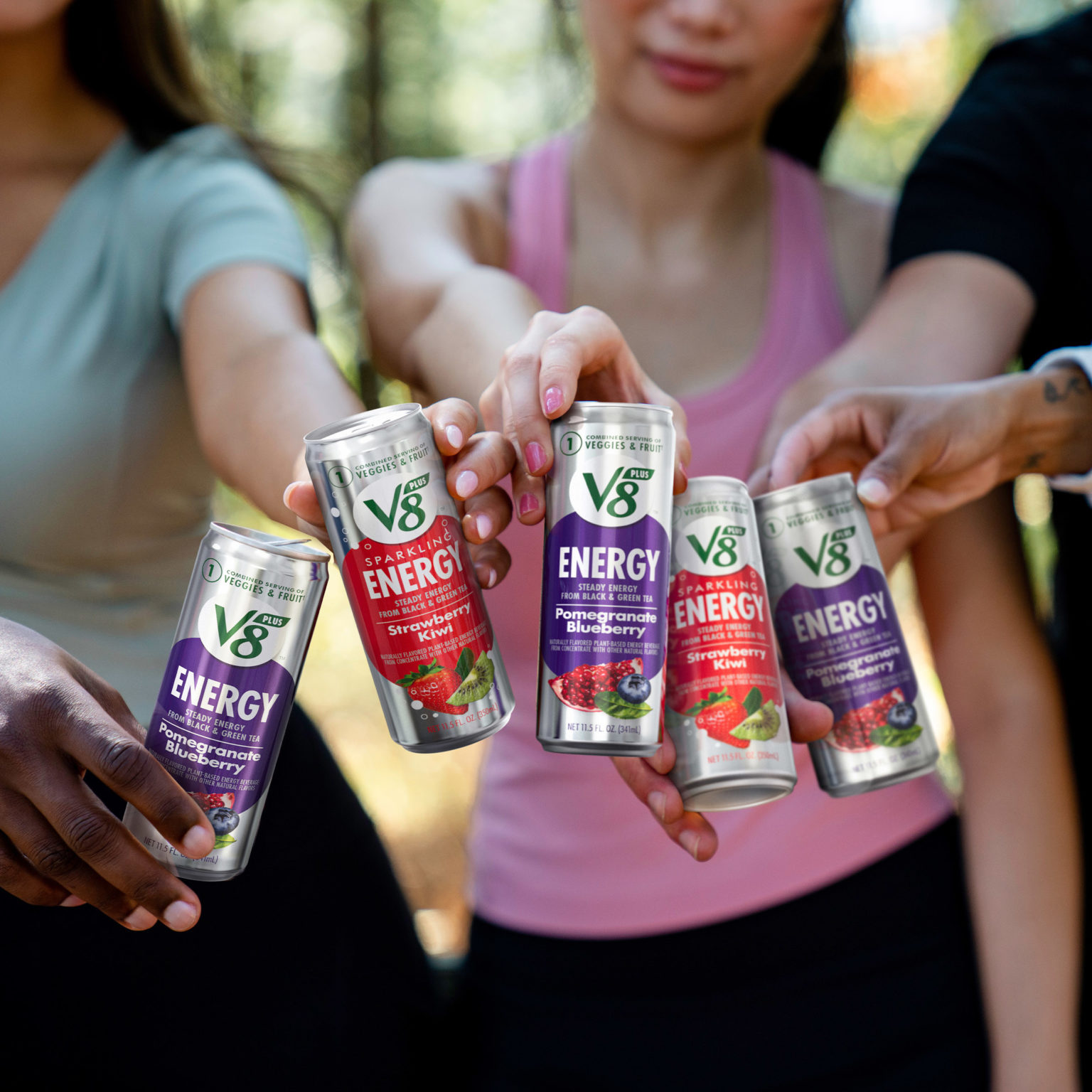 Steady Energy Benefits V8® Fruit and Vegetable Juices