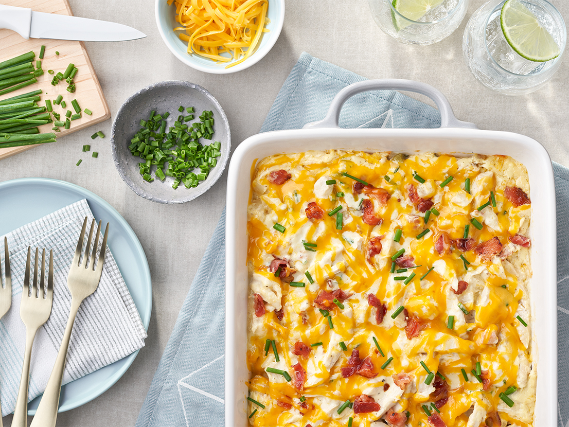 Cheesy Chicken & Potato Casserole | Campbell's® Recipes