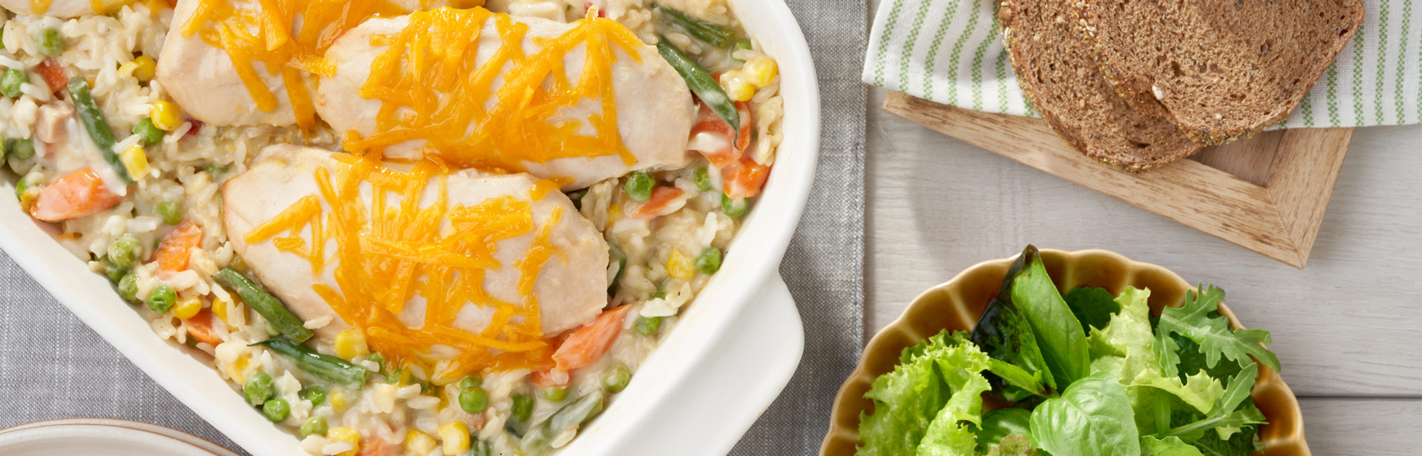 Cheesy Chicken & Rice Casserole - Campbell Soup Company