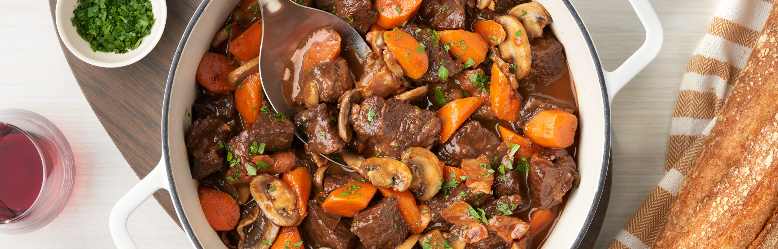 Easy OnePot Beef Bourguignon Campbell Soup Company