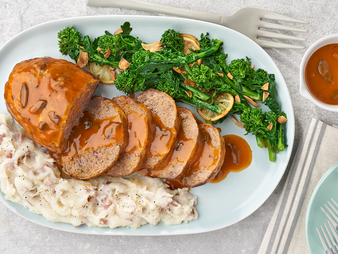 Simply Delicious Meatloaf & Gravy | Campbell's® Recipes