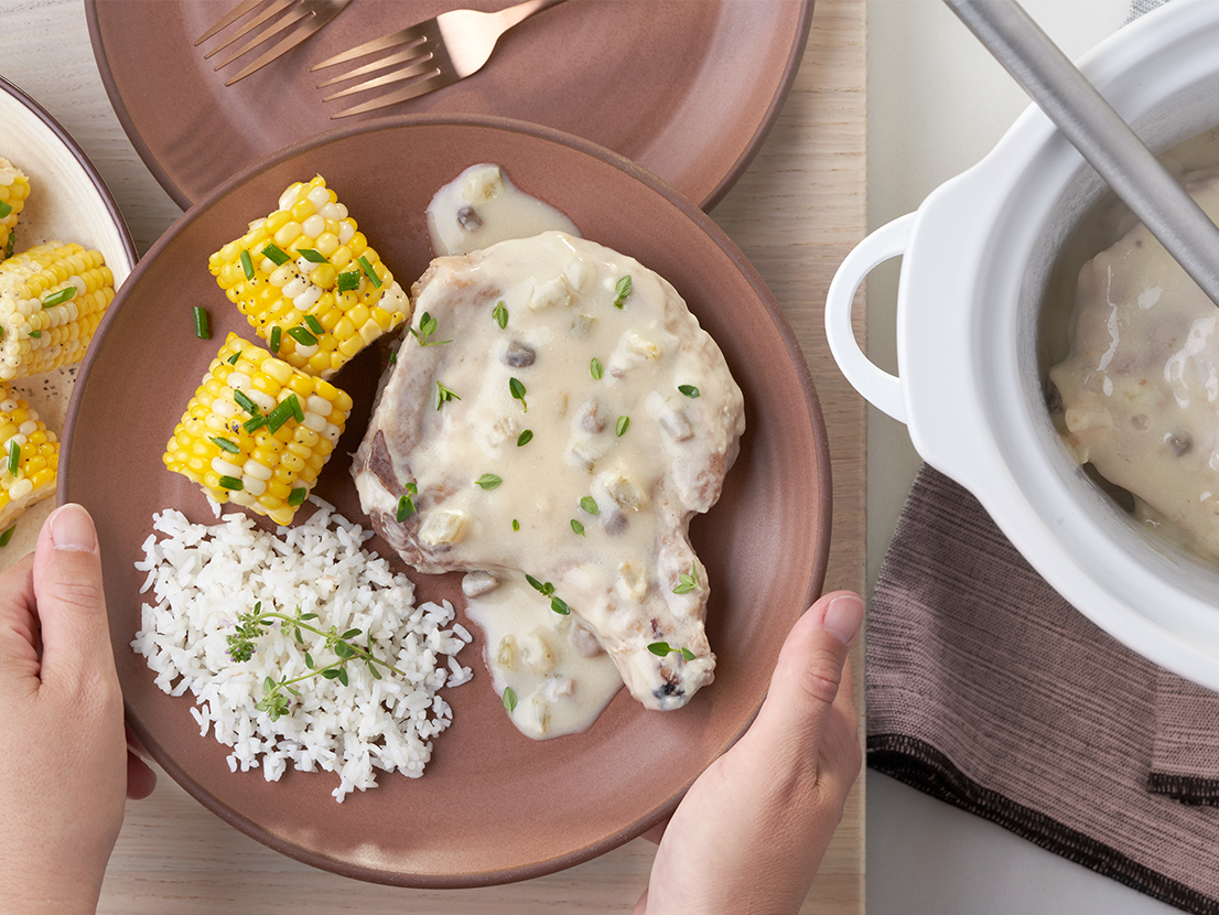 Slow Cooker Pork Chops | Campbell's® Recipes