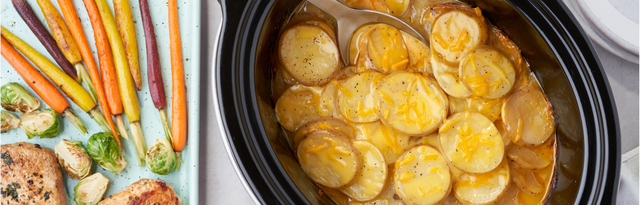 Slow Cooker Cheesy Scalloped Potatoes Campbell Soup Company