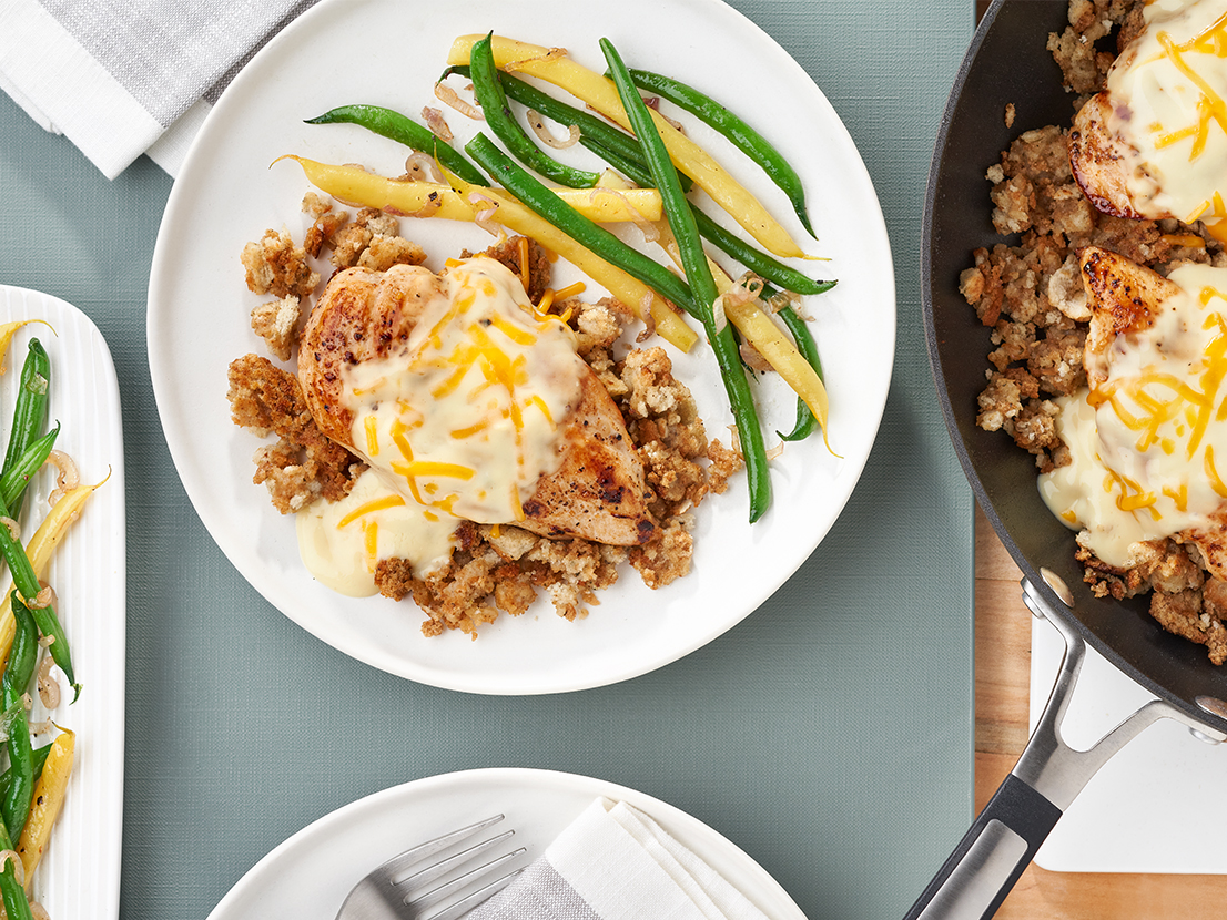 Creamy Chicken Over Stuffing - Recipes - Campbell's