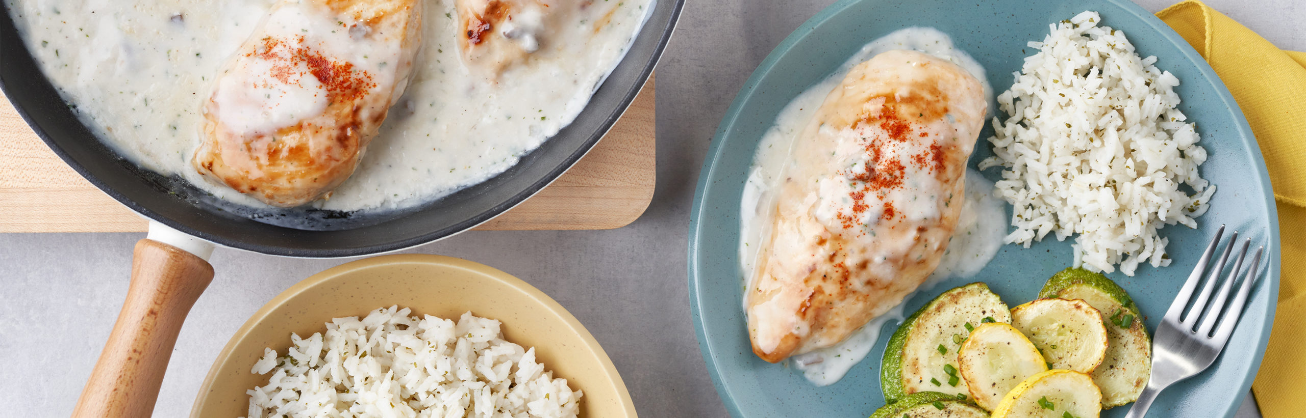 Creamy Ranch Chicken & Rice Campbell Soup Company