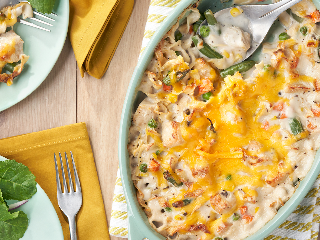 Hearty Chicken & Noodle Casserole | Campbell's® Recipes
