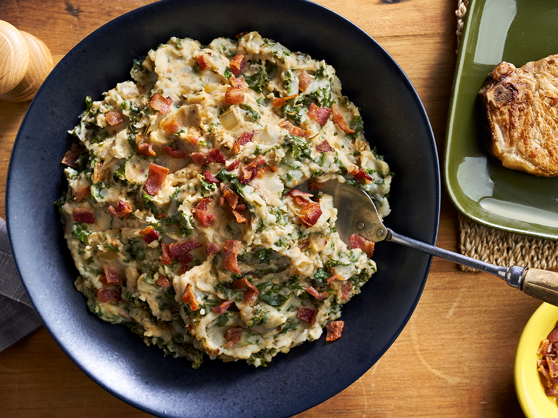 Kale & Bacon Mashed Potatoes | Campbell's® Recipes