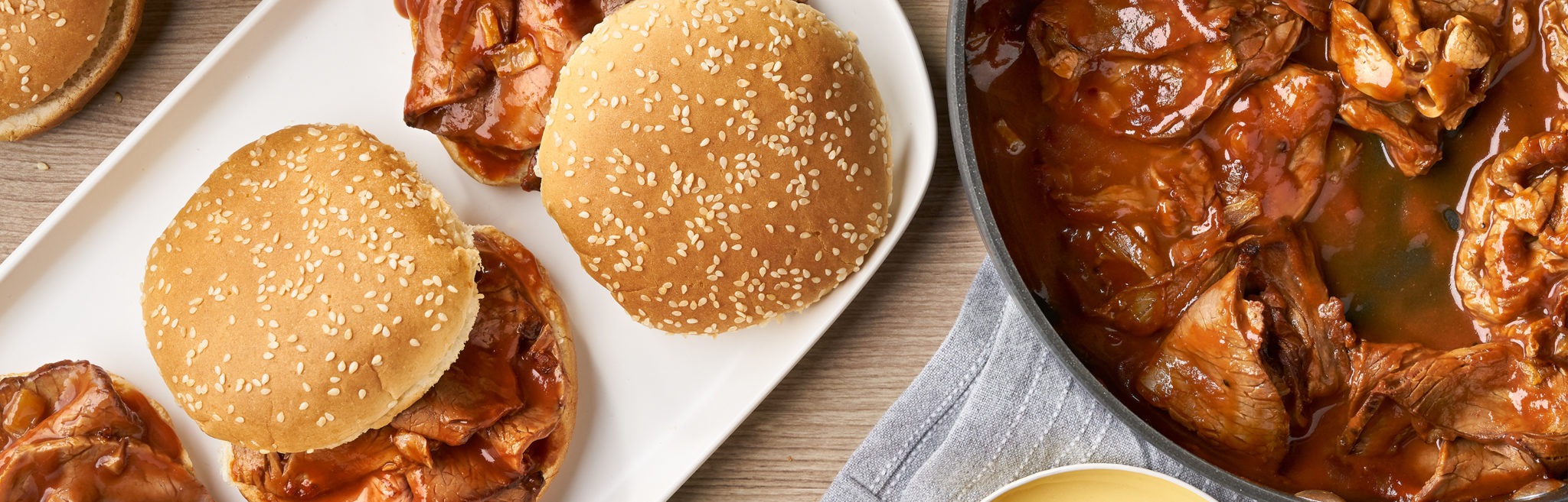 Quick Barbecued Beef Sandwiches Campbell Soup Company