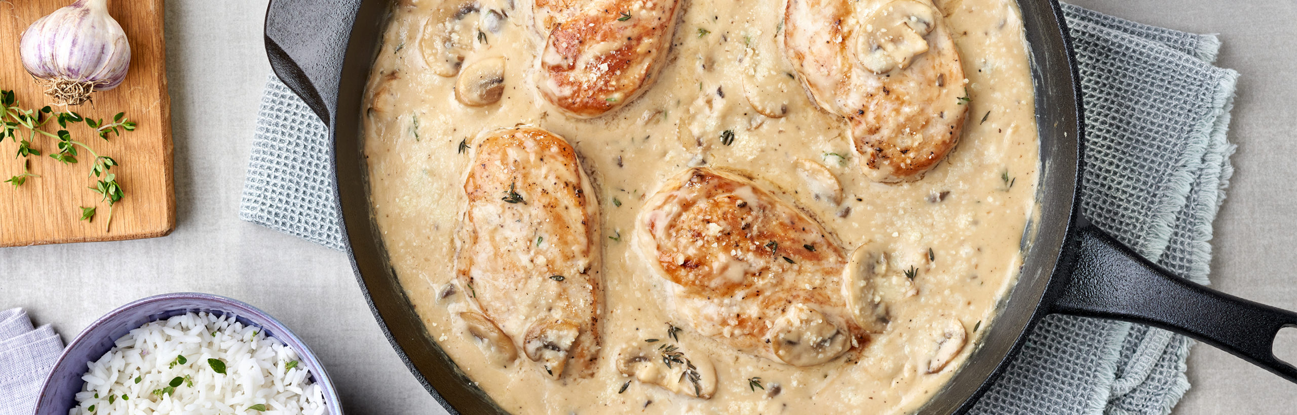 Quick Mushroom Chicken Bake Campbell Soup Company