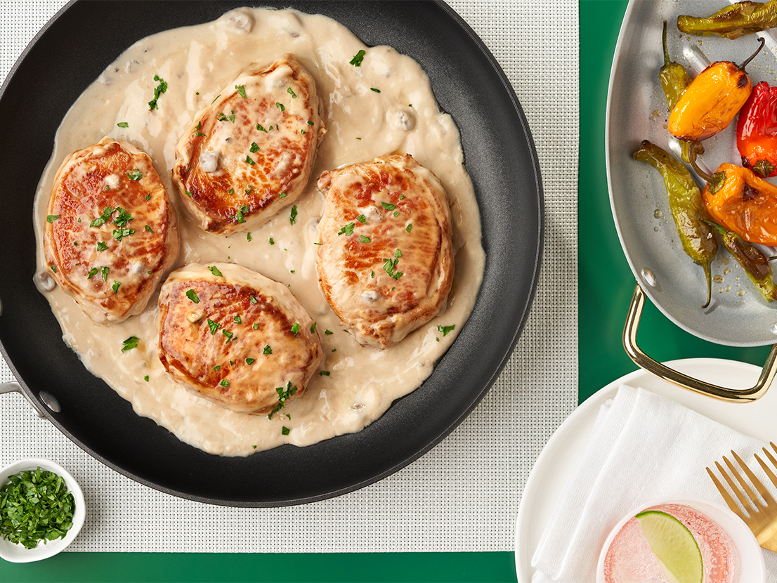 Tasty 2-Step Pork Chops | Campbell's® Recipes