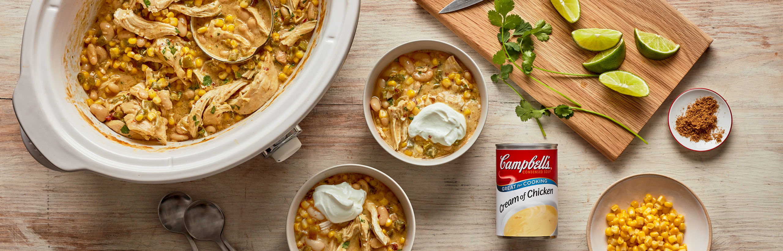 Slow Cooker Corn And Chicken Chili Campbell Soup Company