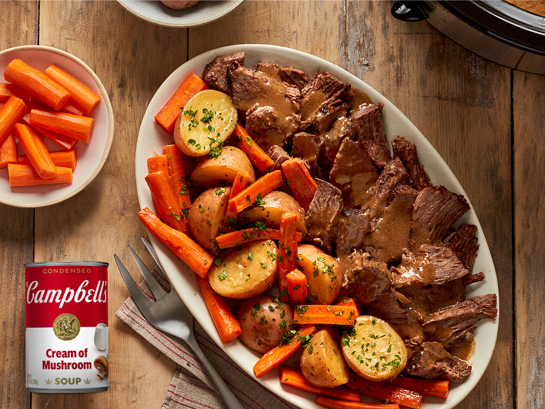 Easy Slow Cooker Savory Pot Roast