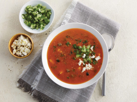 Small image of the prepared Greek Tomato Soup recipe