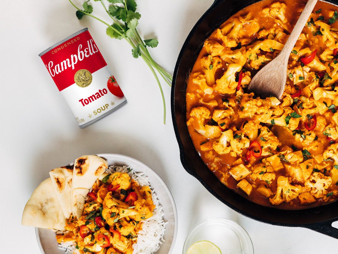 Small image of the prepared Shortcut Butter Chicken recipe