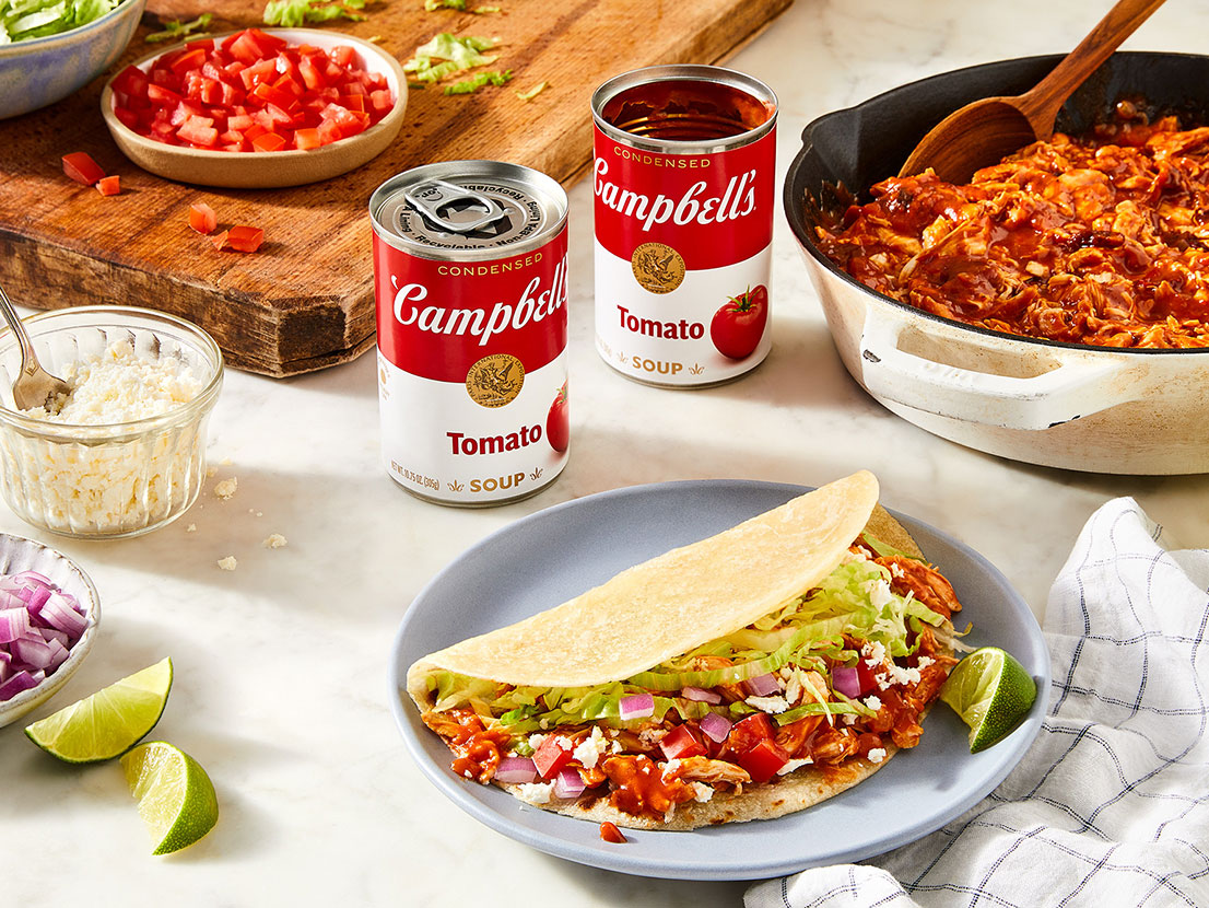 Chicken Tinga Tacos | Campbell's® Recipes