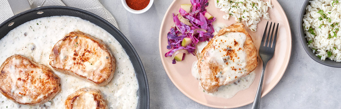 Instant pot ranch sales pork chops and rice
