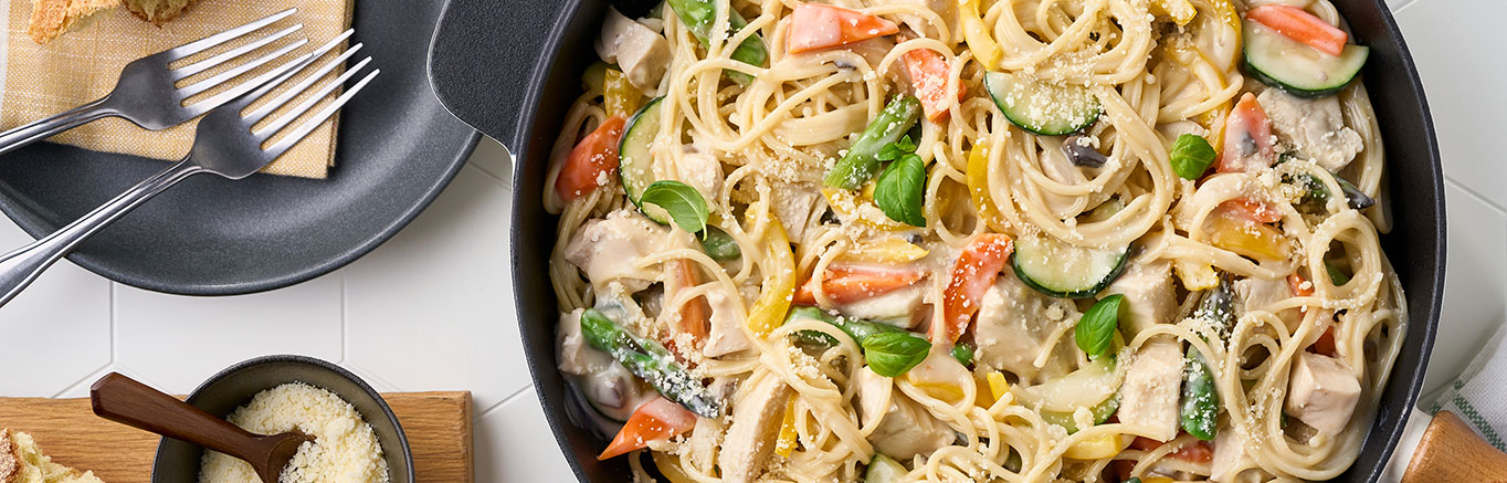 Easy Chicken & Veggie Pasta | Campbell’s® Recipes