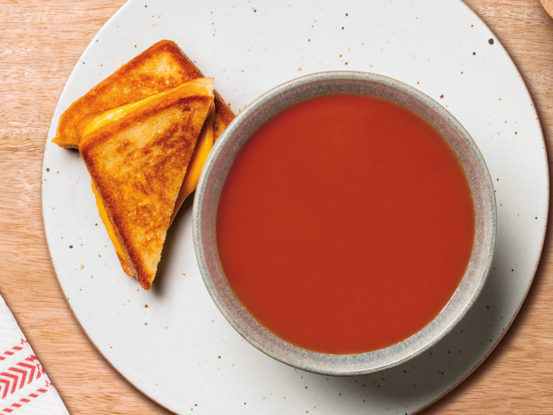 Image of Tomato Soup & Grilled Cheese Sandwich