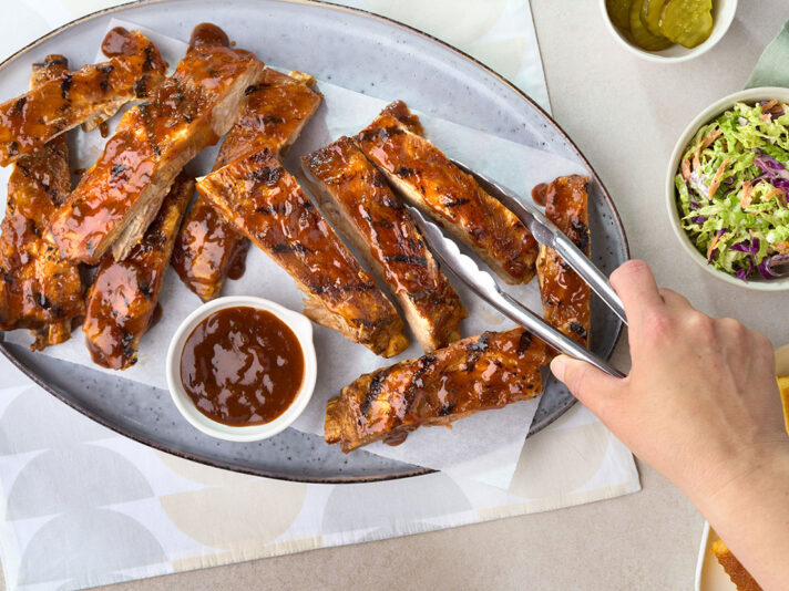 Image of prepared Honey BBQ Ribs