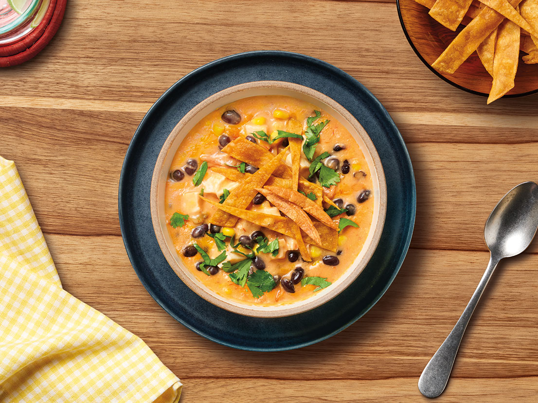 Slow Cooker Chicken Tortilla Soup | Campbell's® Recipes