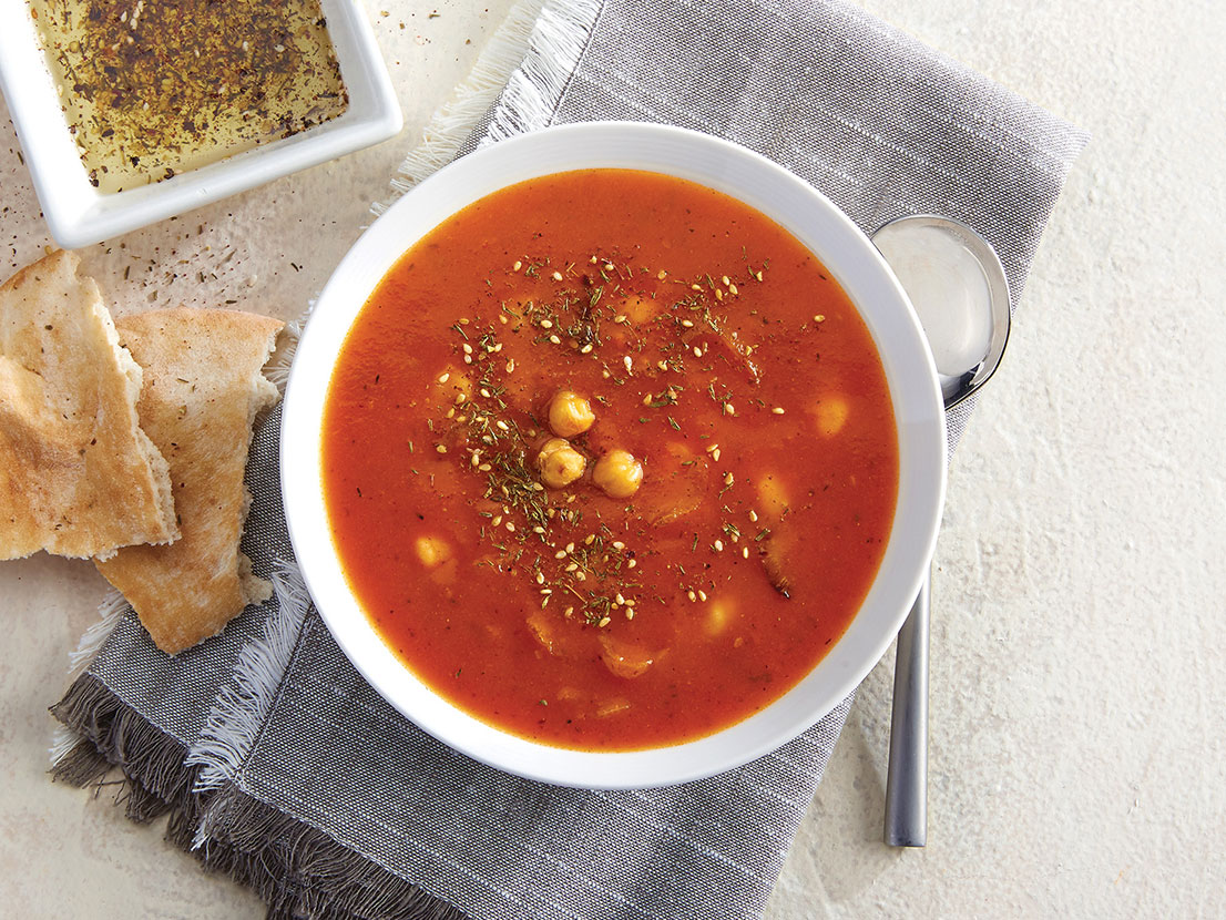 Tomato, Za'atar and Chickpea Soup | Campbell's® Recipes