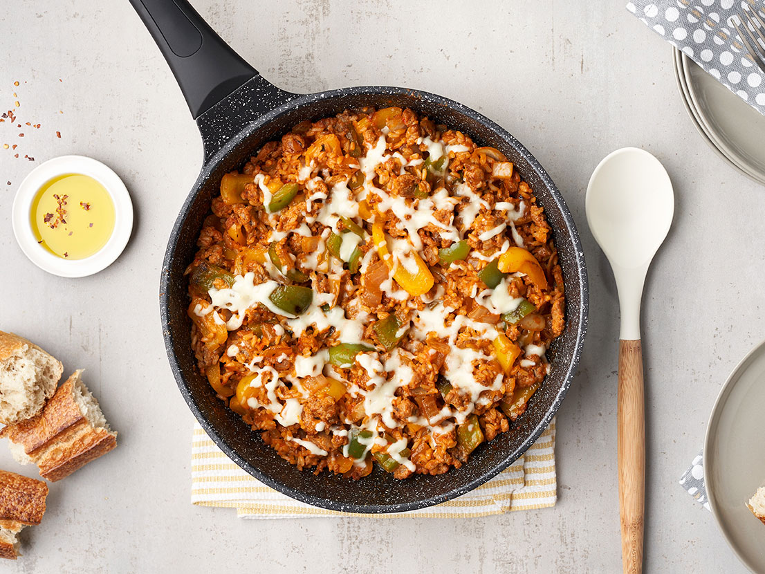 Unstuffed Peppers Skillet | Campbell's® Recipes
