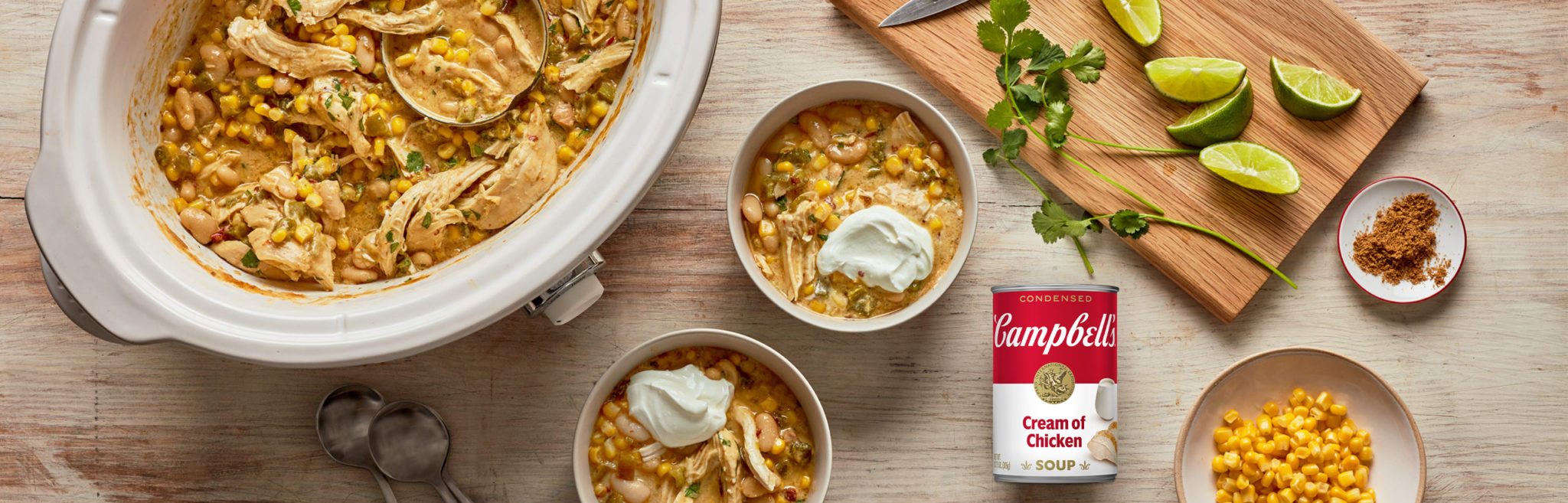 Slow Cooker Corn and Chicken Chili Campbell Soup Company