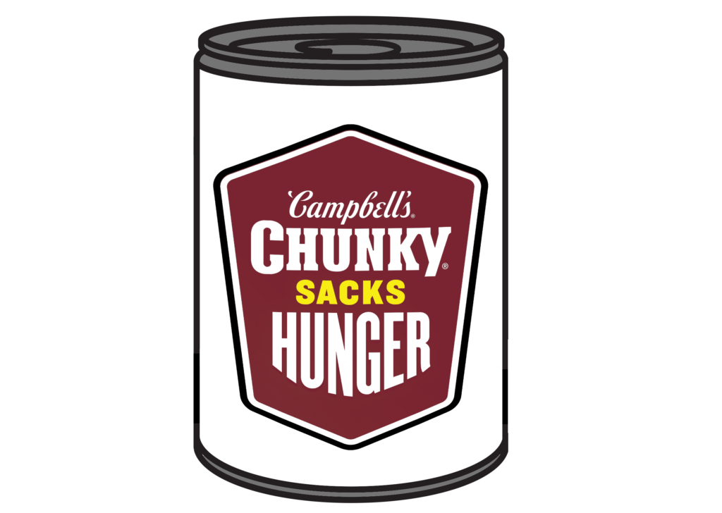Chunky Sacks Hunger Logo