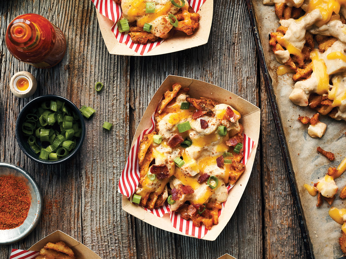 Loaded OLD BAY® Crab Fries | Campbell’s® Recipes