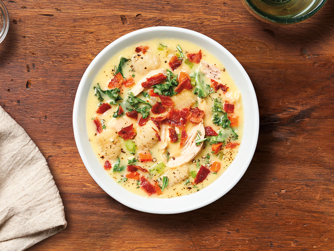 Creamy Gnocchi Soup with Turkey | Campbell's® Recipes