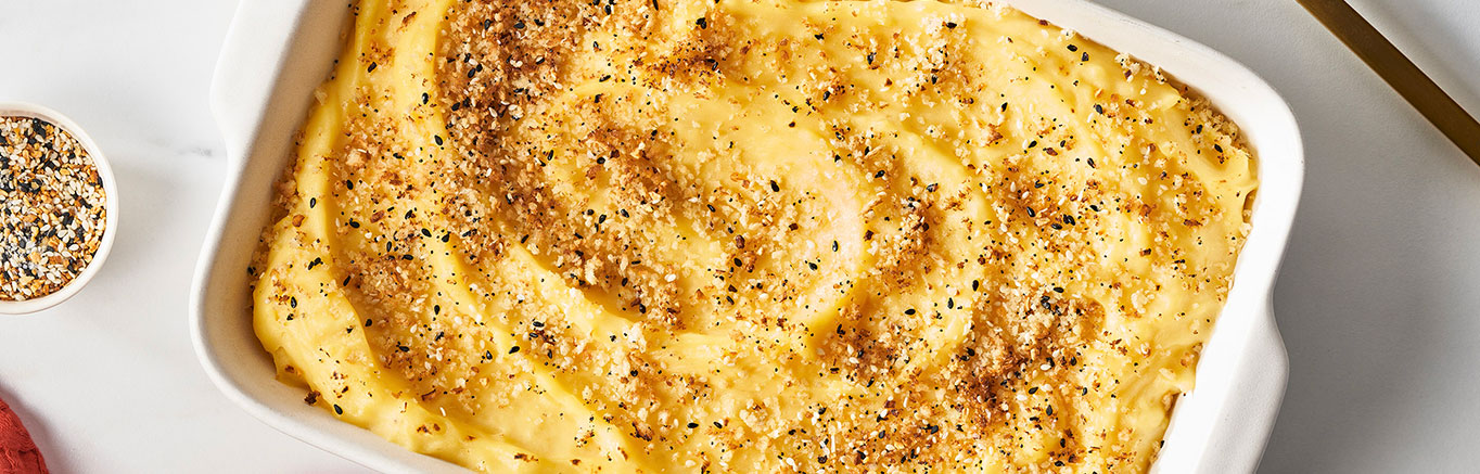 Everything Bagel Seasoned Mashed Potatoes