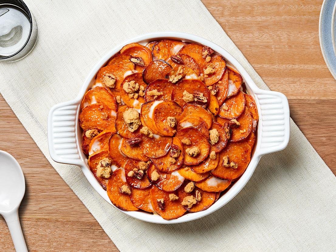 Sweet Potato and Pecan Casserole