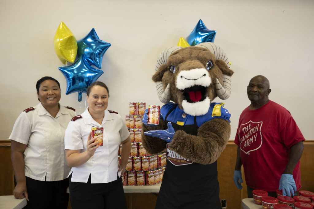 Photo from community event ahead of NFL Kickoff