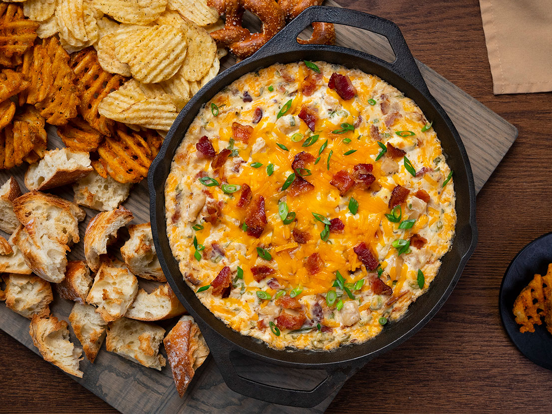 Loaded Baked Potato Dip | Campbell’s® Recipes
