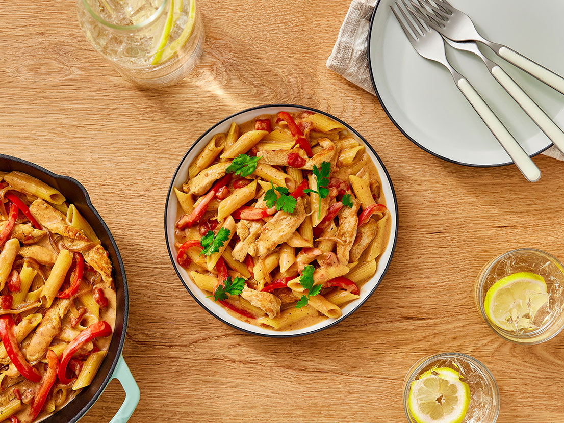 Gluten Free Pepper Jack White Chicken Enchiladas Campbell's® Recipes