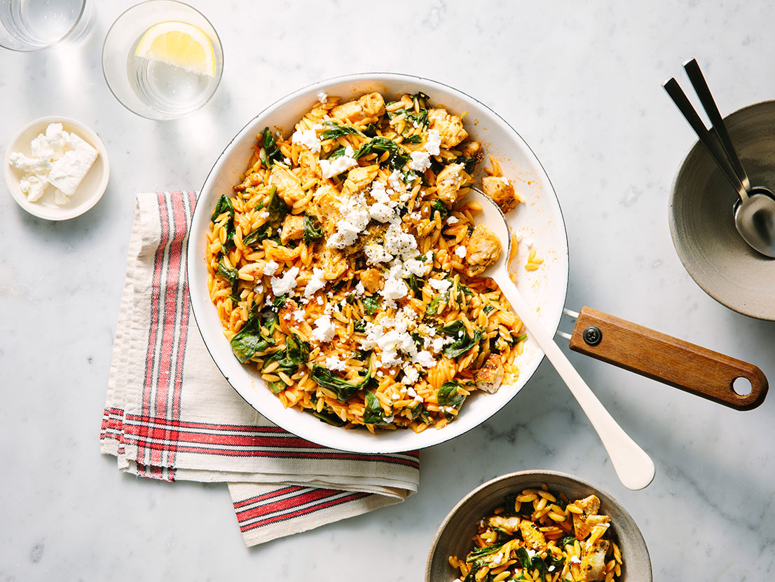 Mediterranean Chicken with Orzo | Campbell's® Recipes