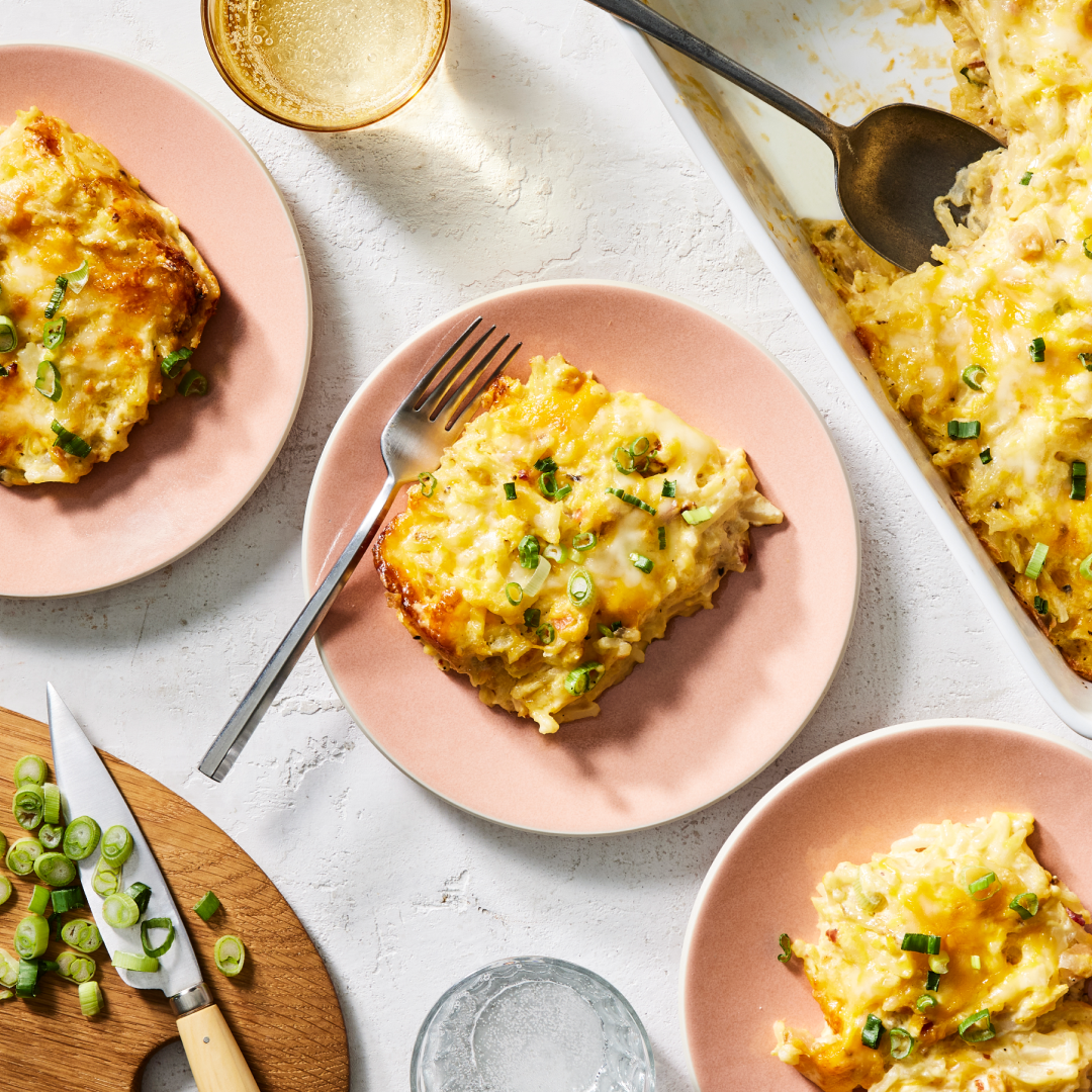 Cheesy Hashbrown Breakfast Bake | Campbell's® Recipes