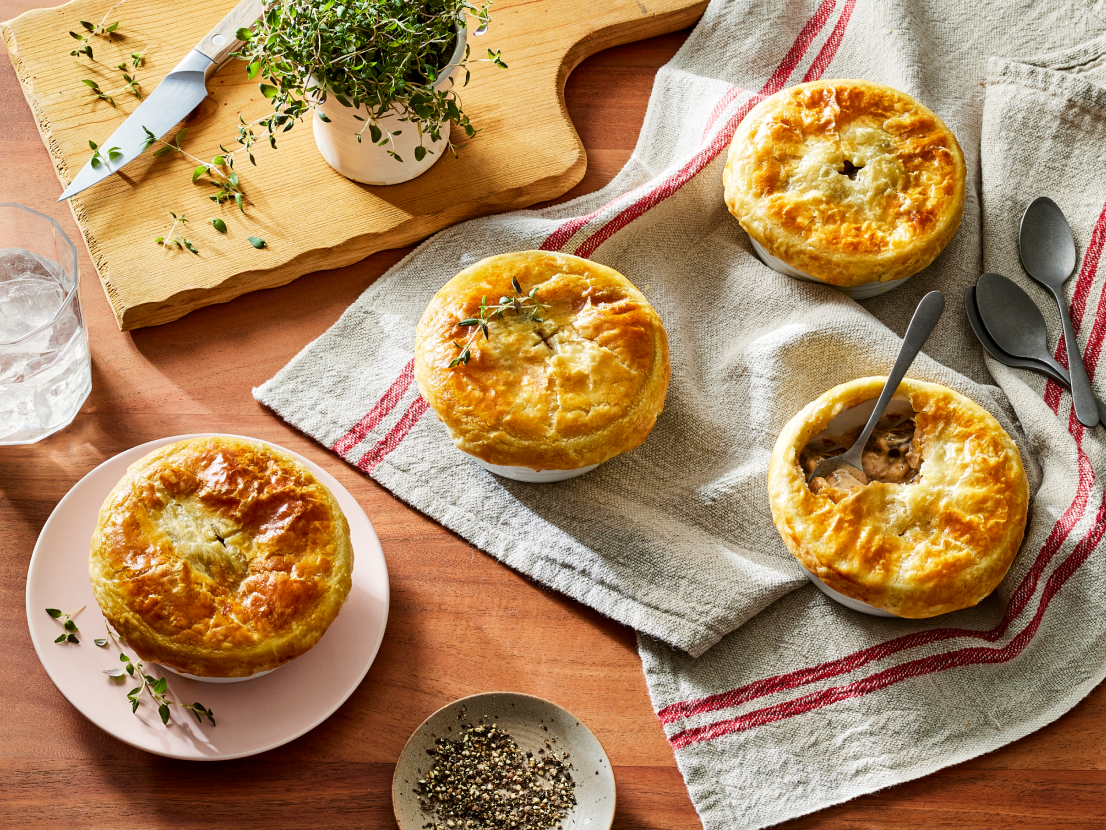 Mini Beef Stroganoff Pot Pies | Campbell's Recipes
