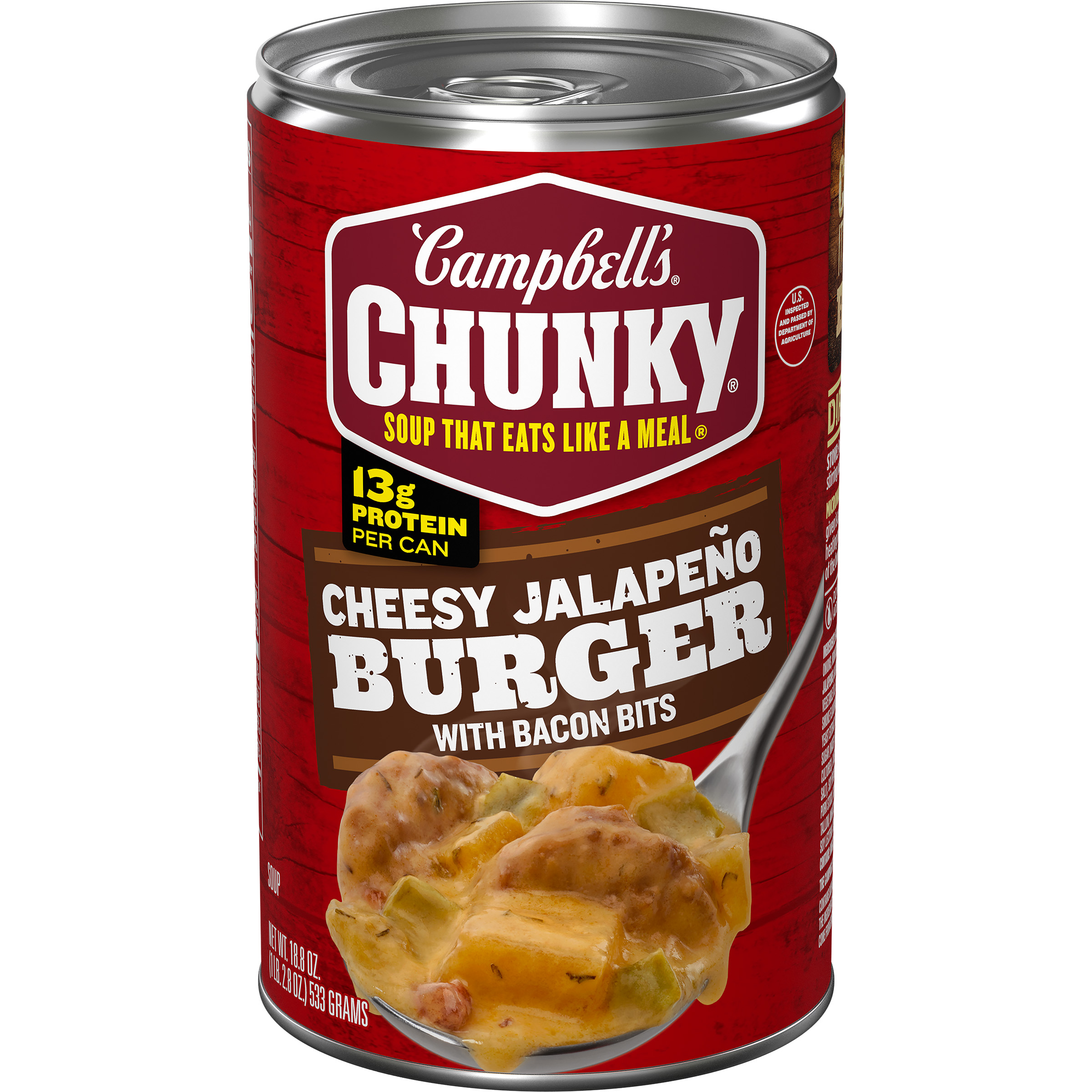 Spicy Jalapeño Cheeseburger Soup